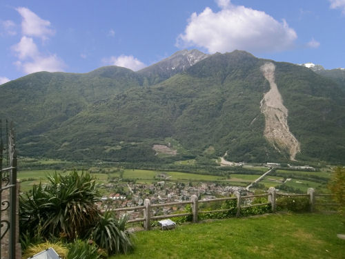 Ticino Felssturz Preonzo