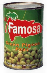 Guandules 300 Famosa Verde